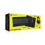 BUNDLE 4 EN 1 CORSAIR TECLADO K55 RGB PRO + MOUSE HARPOON RGB PRO + HEADSET HS50 PRO STEREO + MM100 (CH-9226A65-SP)