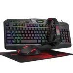 Combo Redragon: Teclado, Mouse, Mouse Pad, Audifonos - (S101-BA-2) - Imagen 2
