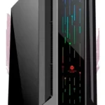 CASE ALTEK BLADE - MID TOWER - TEMPERED GLASS - ATX - 3 FAN RGB INCLUDED - BLACK