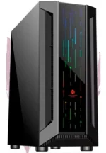 CASE ALTEK BLADE - MID TOWER - TEMPERED GLASS - ATX - 3 FAN RGB INCLUDED - BLACK