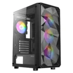 CASE ANTEC AX83 RGB ELITE - MID TOWER - TEMPERED GLASS - ATX - 4 FAN 120MM RGB