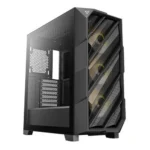 CASE ANTEC DP503 - E-ATX - MID TOWER - TEMPERED GLASS - 3 FAN 120MM ARGB INCLUDED - BLACK - Imagen 3