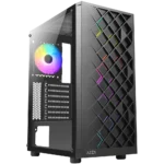 CASE AZZA CSAZ-280B SPECTRA - MID TOWER - ATX - BLACK