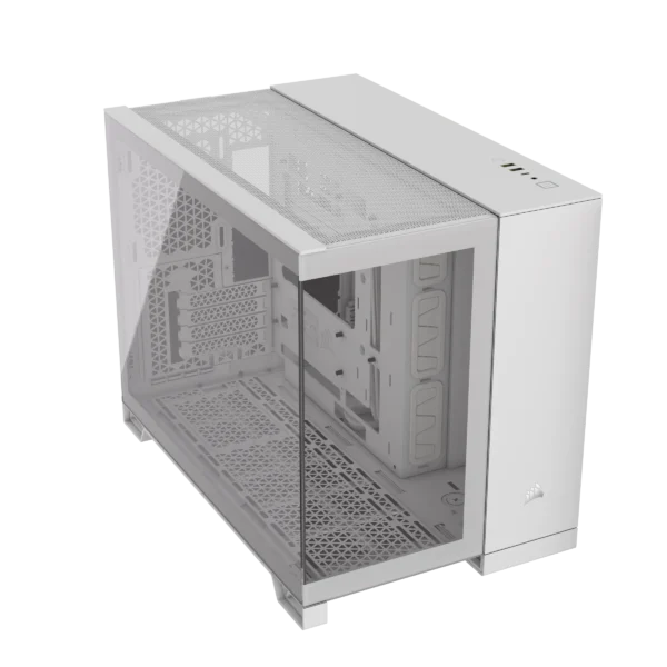 CASE CORSAIR 2500X - MID TOWER - ATX - TEMPERED GLASS - WHITE (CC-9011266-WW)