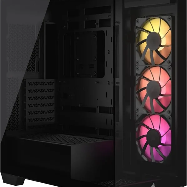 CASE CORSAIR 3500X ARGB - ATX - MID-TOWER - TEMPERED GLASS - 3 FAN RS120 BLACK (CC9011278-WW)
