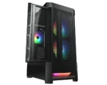 CASE COUGAR AIRFACE RGB - MID TOWER - ATX - TEMPERED GLASS - 1 FAN 120MM ARGB/2 FAN 140MM ARGB INCLUDED - WHITE (CGR-5ZD1W-AIR-RGB)