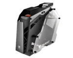 CASE COUGAR CONQUER - MID TOWER - ATX - 3 FAN INCLUDED - TEMPERED GLASS  - BLACK/ORANGE
