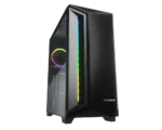 CASE COUGAR DARKBLADER X7 - MID TOWER - E-ATX - TEMPERED GLASS - 1 FAN INCLUDED ARGB - BLACK