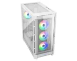 CASE COUGAR DUOFACE PRO RGB - MID TOWER - ATX - TEMPERED GLASS - 4 FAN 120MM ARGB INCLUDED - WHITE