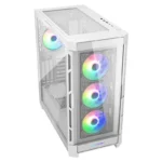 CASE COUGAR DUOFACE PRO RGB - MID TOWER - ATX - TEMPERED GLASS - 4 FAN 120MM ARGB INCLUDED - WHITE