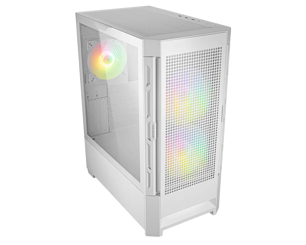 CASE-COUGAR-DUOFACE-RGB-MID-TOWER-ATX-TEMPERED-GLASS-1-FAN-120MM-ARGB-2-FAN-140MM-ARGB-INCLUDED-WHITE-CGR-5ZD1W-RGB_Cases_12331_1.webp CASE COUGAR DUOFACE RGB - MID TOWER - ATX - TEMPERED GLASS - 1 FAN 120MM ARGB/2 FAN 140MM ARGB INCLUDED - WHITE (CGR-5ZD1W-RGB) - Imagen 1