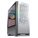 CASE COUGAR MX430 AIR RGB - TEMPERED GLASS - MID TOWER - ATX - 3 FAN 120MM ARGB - WHITE (CGR-51C6W-AIR-RGB)