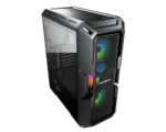 CASE COUGAR MX440 MESH RGB - MID TOWER - ATX - TEMPERED GLASS - 3 FAN 120MM RGB INCLUDED - BLACK (3856C10.0001)