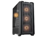 CASE COUGAR MX600 RGB - FULL TOWER - TEMPERED GLASS - 3 FAN 140MM ARGB - 1 FAN 120MM ARGB - BLACK (CGR-57C9B-RGB)