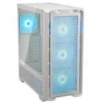 CASE COUGAR MX600 RGB - FULL TOWER - TEMPERED GLASS - 3 FAN 140MM ARGB - 1 FAN 120MM ARGB - WHITE (CGR-57C9W-RGB)