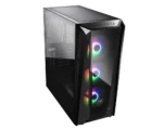 CASE COUGAR MX660-T L RGB - MID TOWER - TEMPERED GLASS - ATX - 3 FAN ARGB INCLUDED - BLACK (385BMS0.0005) - Imagen 2