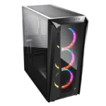 CASE COUGAR MX660-T RGB - MID TOWER - TEMPERED GLASS - ATX - 3 FAN 120MM ARGB INCLUDED - BLACK (385BMS0.0005)