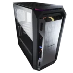 CASE COUGAR MX670 RGB - MID TOWER - ATX - TEMPERED GLASS - 3 FAN 120MM ARGB INCLUDED - BLACK (CGR-5UM6B-RGB)