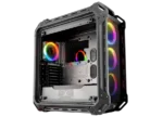 CASE COUGAR PANZER EVO RGB - TEMPERED GLASS - FULL TOWER - 4 FAN ARGB INCLUDED - ATX - BLACK - Imagen 2