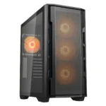 CASE COUGAR UNIFACE RGB - MID TOWER - TEMPERED GLASS - ATX - 4 FAN 120MM ARGB - BLACK (CGR-5C78B-RGB)