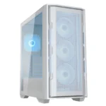CASE COUGAR UNIFACE RGB - MID TOWER - TEMPERED GLASS - ATX - 4 FAN 120MM ARGB - WHITE (CGR-5C78W-RGB)