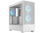 CASE FRACTAL DESING POP AIR - TEMPERED GLASS - MID TOWER - ATX - 3 FAN 120MM RGB - AIR FLOW - WHITE (FD-C-POR1A-01)