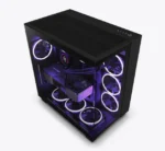 CASE NZXT H9 FLOW - ATX - MID TOWER - TEMPERED GLASS - 3 FAN 120MM - BLACK (CM-H91FB-01)