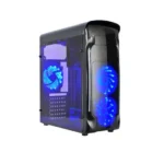 CASE SPEEDMIND SMCSG06 GAMER 4 FAN RED - ATX - MID TOWER - BLACK