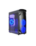 CASE SPEEDMIND SMCSG06 GAMER 4 FAN RED - ATX - MID TOWER - BLACK