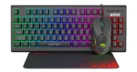 COMBO 3 EN 1 CM310 TECLADO Y MOUSE RGB + MOUSEPAD - USB 2.0 - BLACK