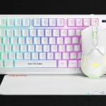COMBO 3 EN 1 CM310 TECLADO Y MOUSE RGB + MOUSEPAD - USB 2.0 - WHITE