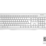 COMBO TECLADO Y MOUSE MEETION MT-C4120 - WIRELESS 2.4GHZ - KB US - WHITE