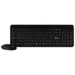 COMBO TECLADO Y MOUSE QUASAD WIRELESS QC-4583G Recargable BLACK - Imagen 2