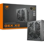 FUENTE DE PODER COUGAR GEX X2 GEX1000 1000 WATTS - 80 PLUS GOLD - FULLY MODULAR (31GT100001P01)