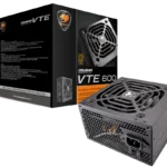 FUENTE DE PODER COUGAR VTE600 - 600 WATTS - 800 PLUS BRONCE