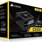 FUENTE DE PODER CORSAIR CX650 - 650 WATTS - 80 PLUS BRONCE - BLACK (CP-9020278-NA)
