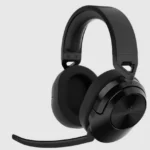 HEADSET GAMING CORSAIR HS55 WIRELESS - DOLBY 7.1 - OMNIDIRECTIONAL - 50MM - PC/MAC/PLAYSTATION/MOBILE - CARBON (CA-9011280-NA)
