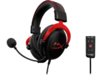 HEADSET HYPERX CLOUD II - STEREO - 7.1 SURROUND SOUND - USB 2.0 - FOR PC/PS4/PS5 - BLACK/RED (4P5M0AA)