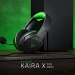 HEADSET RAZER KAIRA X - TRIFORCE 50MM - HYPERCLEAR - WIRED - 3.5MM - FOR PS4/PS5 - WHITE/BLACK (RZ04-03970700-R3U)