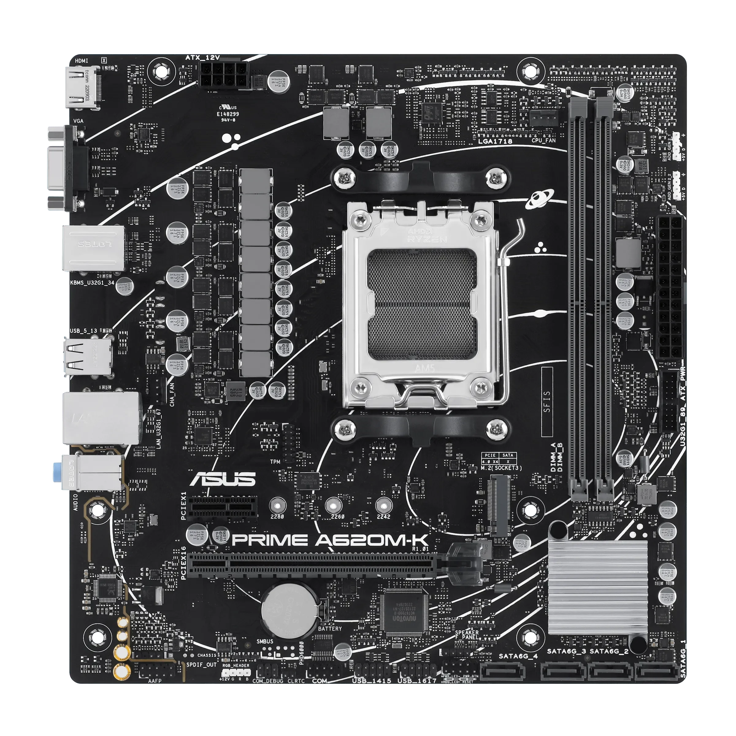 MAINBOARD-ASUS-PRIME-A620M-K-AM5-DDR5-MATX-VGA-HDMI_Placas-madre_14117_1.webp MAINBOARD ASUS PRIME A620M-K - AM5 - DDR5 - MATX - VGA/HDMI (90MB1F40-M0EAY0) - Imagen 1