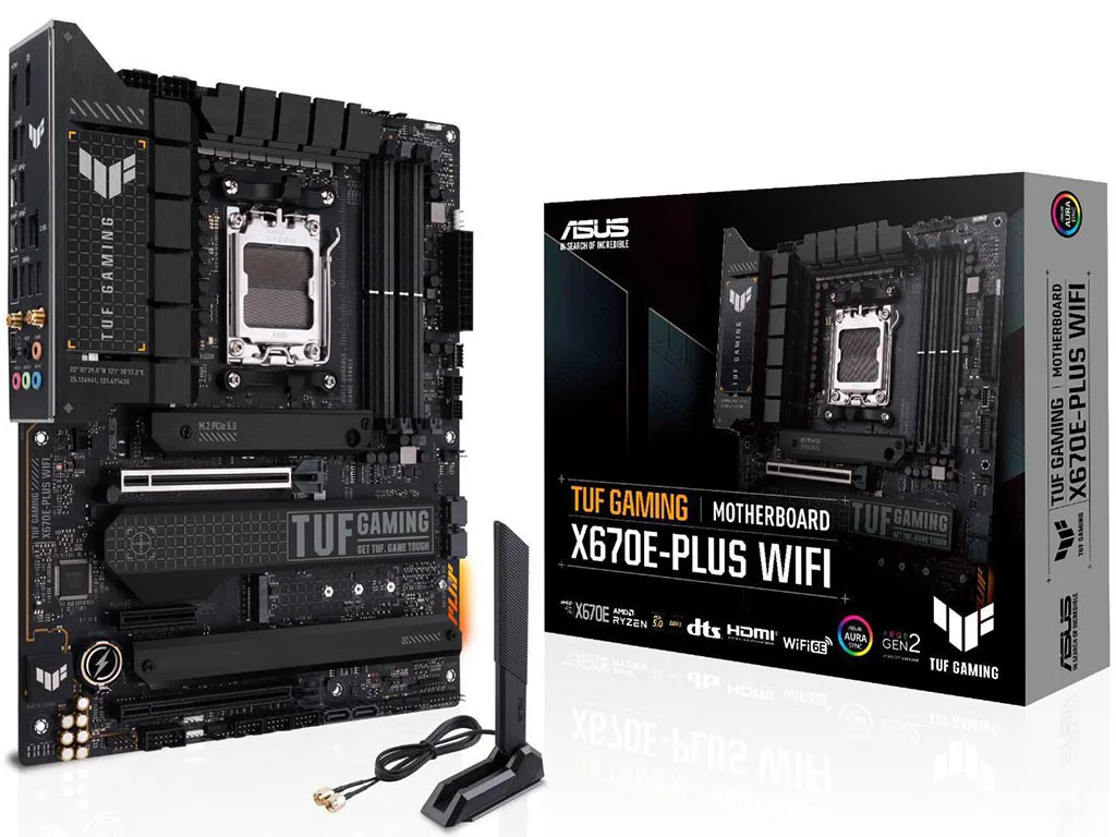 MAINBOARD-ASUS-TUF-GAMING-X670E-PLUS-WI-FI-AMD-RYZEN_Placas-madre_10954_1.webp MAINBOARD ASUS TUF GAMING X670E-PLUS WI-FI - AMD RYZEN AM5 - PCIE 5.0 - ATX - DP/HDMI (90MB1BK0-M0EAY0) - Imagen 1