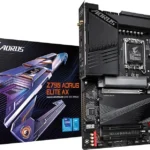 MAINBOARD GIGABYTE Z790 AORUS ELITE AX ICE - 13TH - LGA 1700 - DDR5 - ATX - WI-FI - HDMI/DP - WHITE