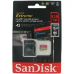 MEMORIA MICRO SD SANDISK 128GB EXTREME A2 UHS-1 SDXC (SDSQXA1-128G-GN6MA)