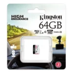 MEMORIA MICRO SDXC I A1 KINGSTON 64GB - FHD - HIGH ENDURANCE - 95MB/S (SDCE/64GB) IDEAL PARA VIGILANCIA