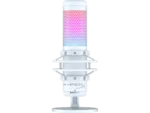 MICROFONO HYPERX QUADCAST S RGB - SOPORTE ANTIVIBRACION - USB - OMNIDIRECCIONAL - PARA PC/PS4/PS5 - WHITE/GRAY (519P0AA)