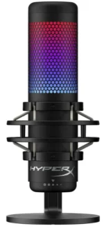 MICROFONO HYPERX QUADCAST S - RGB - SOPORTE ANTIVIBRACION - FILTRO POP INTERNO - USB - PARA PC/PS4 BLACK/GRAY (4P5P7AA) - Imagen 2