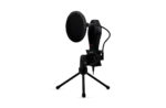 MICROFONO REDRAGON QUASAR GM200-1 - OMNIDIRECCIONAL - PLUG AND PLAY - FILTRO ANTI-POP - BLACK