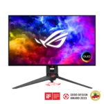 MONITOR ASUS GAMING ROG SWIFT OLED PG27AQDM -  26.5" 2560X1440 - WOLED - NON-GLARE - 135% SRGB - DCI-P3 99% - 0.03MS GTG - HDR10 - 240HZ - DP 1.4 DSC/HDMI 2.0 - BLACK