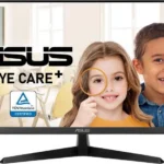 MONITOR ASUS VY27UQ - 27" 4K (3840 x 2160) - NON-GLARE - IPS - DHR-10 - ADAPTIVE SYNC - EYE CARE - DP/HDMI - BLACK