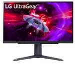 MONITOR LG ULTRAGEAR 27GR75Q-B  27" QHD 2560X1440 - 165HZ - IPS 1MS GTG - SRGB 99% - ANTI-GLARE - HDR10 - HDMI 2.2/DP 1.4 - BLACK